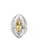 Peridot galben Lira sterlină de argint 925 Inel Stil Vintage vrc090s